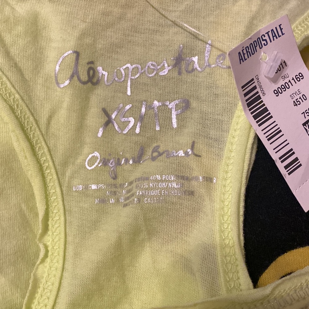Aeropostale Sequined Razorback Tank Top - Picture 3 of 3